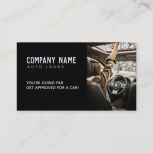 Carte De Visite Slogans de prêts automobiles