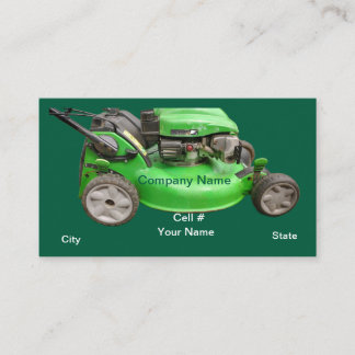 Carte De Visite Small Engine Repair Service Business Card