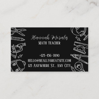 Carte De Visite SmartMath Tutoring Services