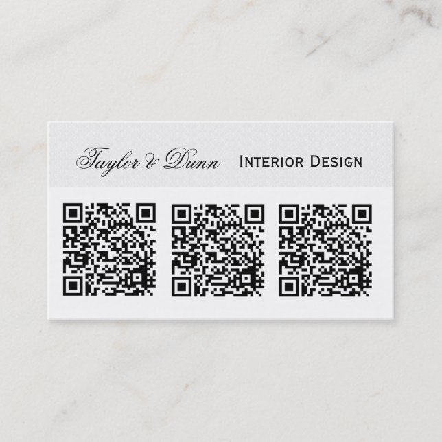 Carte De Visite Smartphone QR    CodePhoto ou logo (Devant)