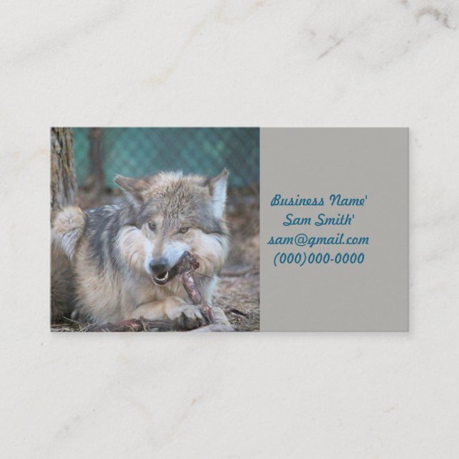 Carte De Visite Snack (Devant)