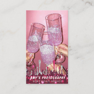Carte De Visite Snapping Moments spéciaux Anniversaire Photographe