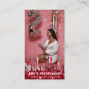 Carte De Visite Snapping Moments spéciaux Anniversaire Photographe