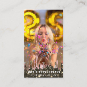 Carte De Visite Snapping Moments spéciaux Anniversaire Photographe