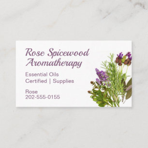 Carte De Visite Soap d'aromathérapie Soap