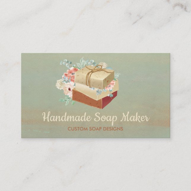 Carte De Visite Soap Maker Russe (Devant)