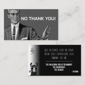 Carte de visite Sober Life