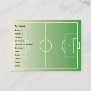 Carte De Visite Soccerfield - potelé