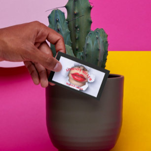 Carte De Visite Social Media, Code QR de l'artiste du maquillage t