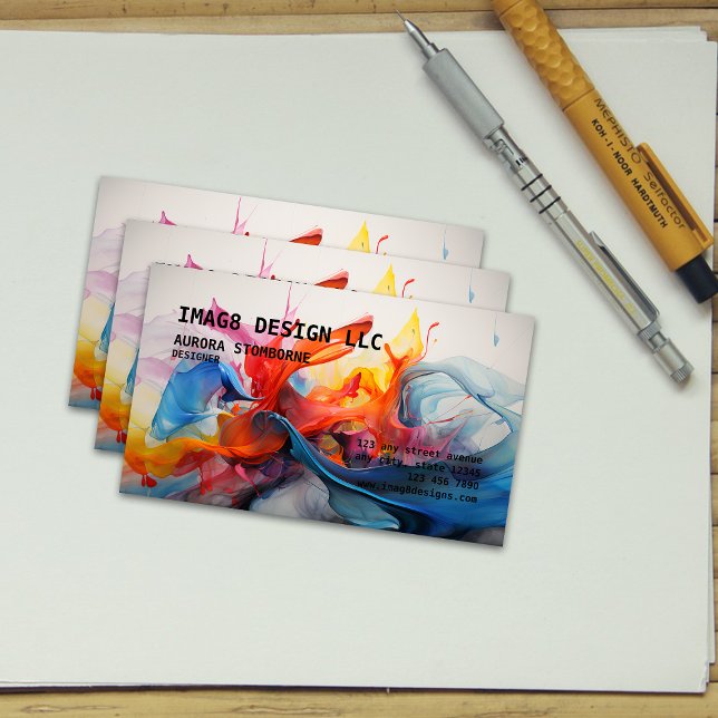 Carte De Visite Société de conception graphique (Créateur téléchargé)