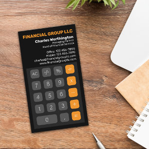 Carte De Visite Société de groupe financier