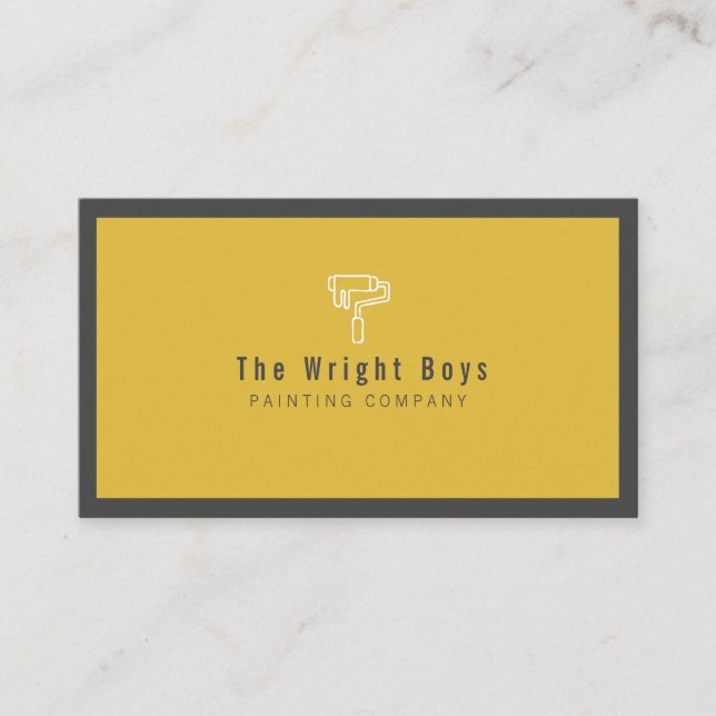 Carte De Visite Société de peinture professionnelle (Devant)