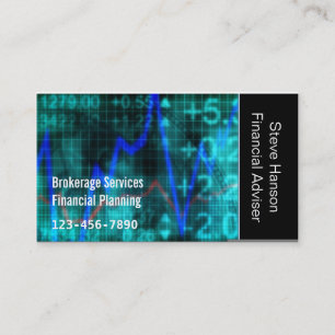 Carte De Visite Société de services financiers