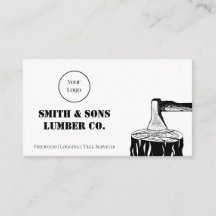 Société minimale de bois d'oeuvre noir et blanc Ax
