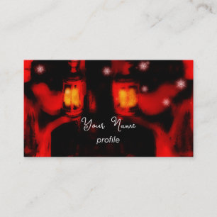 Carte De Visite soeurs avec lampe