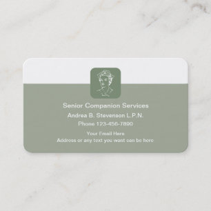 Carte De Visite Soin supérieur d'infirmière