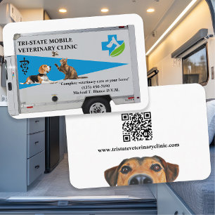 Carte De Visite Soins aux Animaux / Vétérinaire