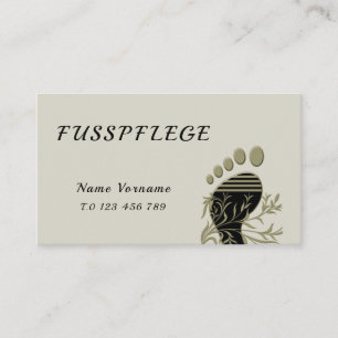 Carte De Visite Soins de pied