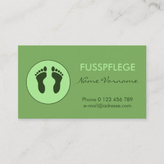 Carte De Visite Soins de santé