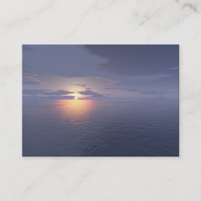Carte De Visite Soleil (Devant)