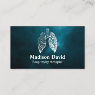 Carte De Visite Soleure Turquoise