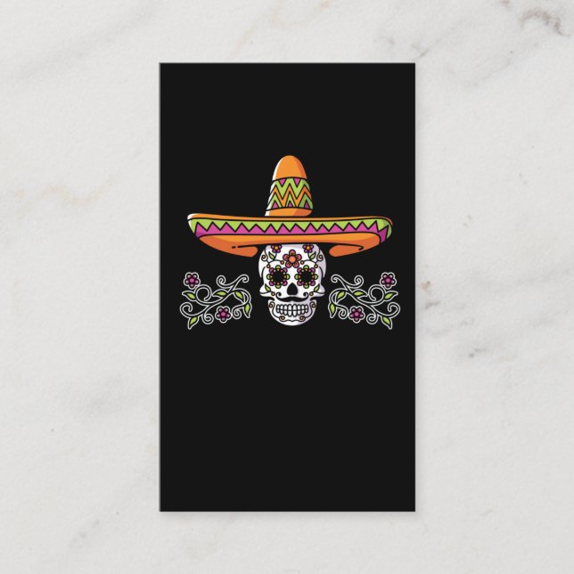 Carte De Visite Sombrero Cinco de Mayo (Devant)
