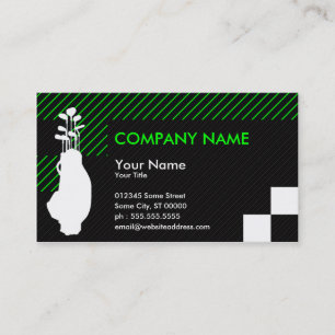 Carte De Visite sommets de golf