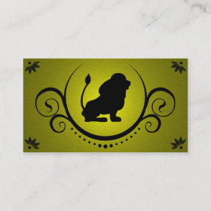 Carte De Visite sophistication des lions