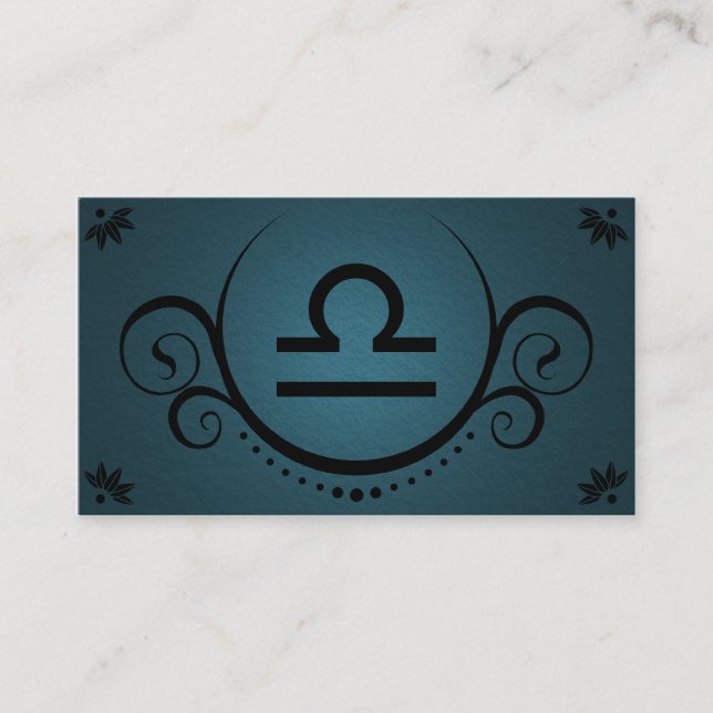 Carte De Visite sophistications de Balance (Devant)