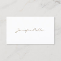 Sophistiqué Script Moderne Simple Plain Élégant