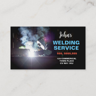 Carte De Visite Soudage et fabrication de métaux professionnels
