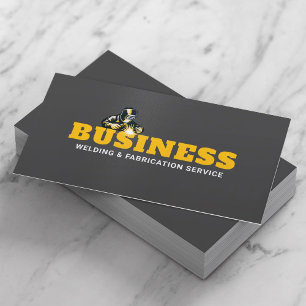 Carte De Visite Soudeur de service de soudage et de fabrication de