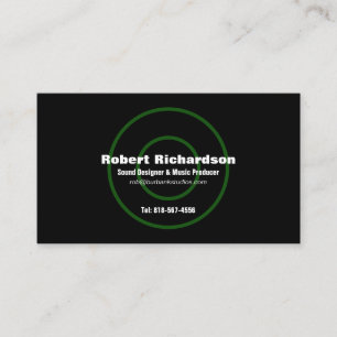 Carte de visite Sound Designer