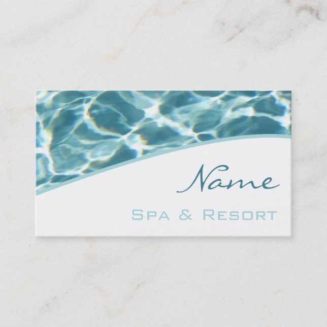 Carte de visite spa (Devant)