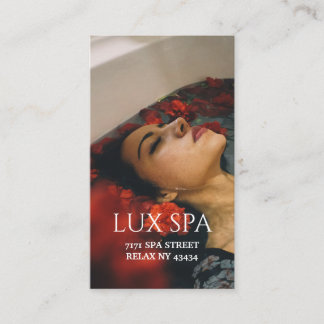 Carte de visite spa