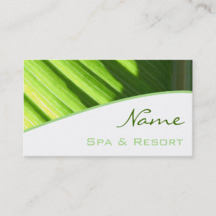 Carte de visite spa