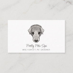 Carte De Visite Spa de chien du fabricant d'animaux