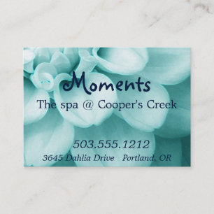Carte De Visite Spa, exemple