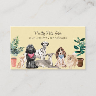 Carte De Visite Spa pour animaux de compagnie