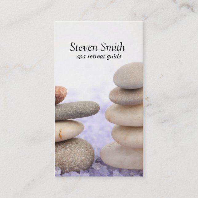 Carte De Visite Spa | Serene (Devant)