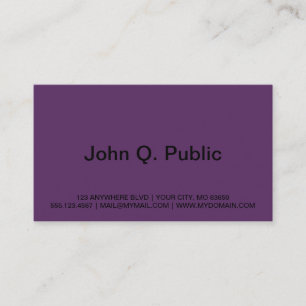 Carte De Visite Spacey Los Angeles