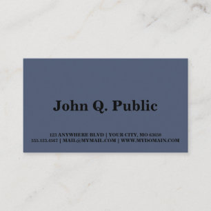 Carte De Visite Spacey Manhattan
