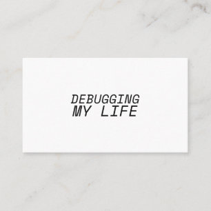 Carte De Visite Spécialiste de l'optimisation des systèmes