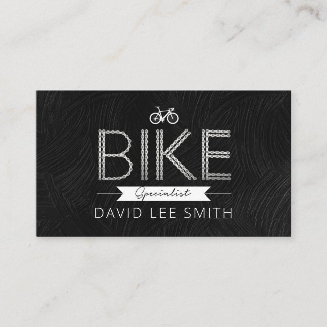 Carte De Visite Spécialiste du vélo (Devant)