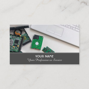 Carte De Visite Spécialiste informatique et spécialiste de la répa