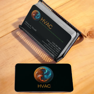 Carte De Visite Spécialistes du chauffage et du refroidissement HV