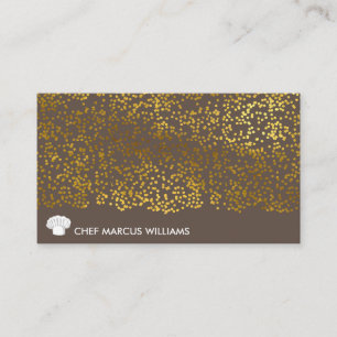 Carte De Visite Speck d'or Lux Chef exécutif