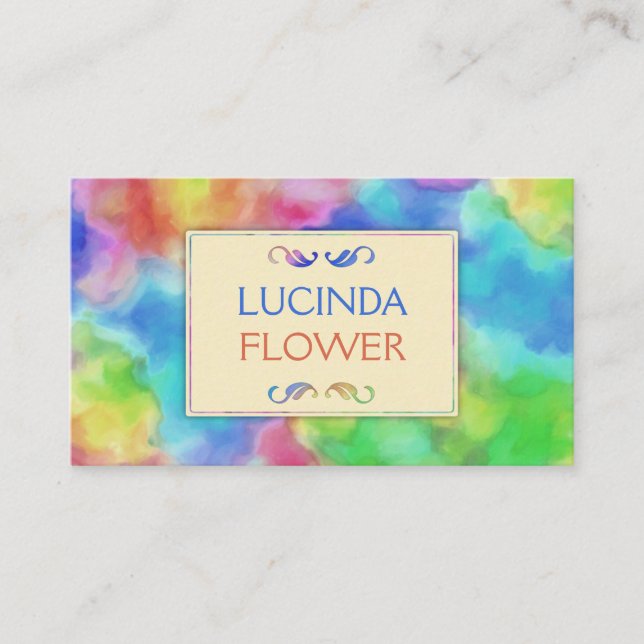Carte De Visite Spectral Pastel (Devant)