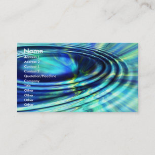 Carte de visite Splash