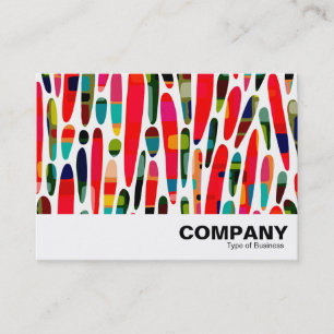 Carte De Visite Splash couleur collé 150222